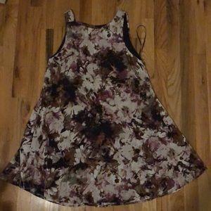 Floral swing dress